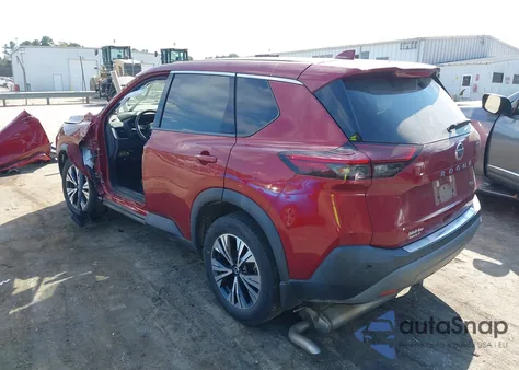 2021 Nissan Rogue Sv Fwd from USA, damaged, VIN 5N1AT3BA9MC841656